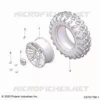 WHEELS, FRONT