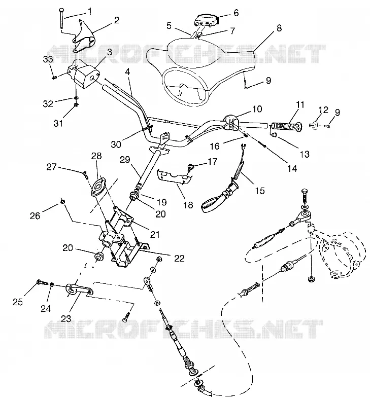 STEERING SL 900 B964291 AND INTL. SL 900 I964291 (4935583558A013)
