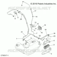 BODY, FUEL LINES, EVAP