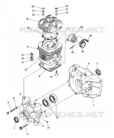 CRANKCASE AND CYLINDER STAR (4915431543021A)
