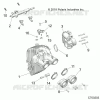 ENGINE, INTAKE AND THROTTLE BODY