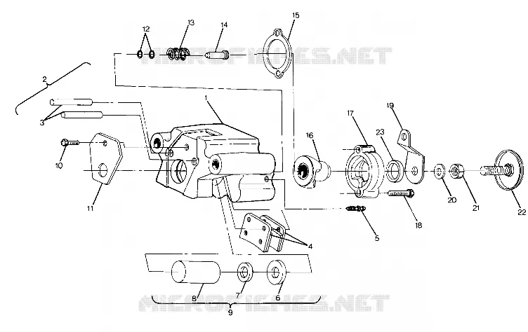 REAR BRAKE ASSEMBLY (4917731773032A)