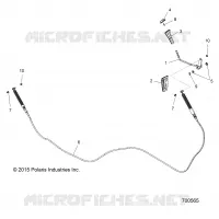 DRIVE TRAIN, SHIFT LEVER AND CABLE