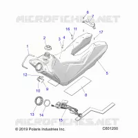 FUEL SYSTEM, FUEL TANK ASM.