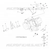 ENGINE, MOUNTING