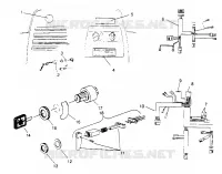 IGNITION   WIRE HARNESS  TRAIL DELUXE 0952262 AND   EUROPEAN TRAIL DELUXE (4928862886B003)