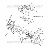 BLOWER HOUSING    RECOIL STARTER