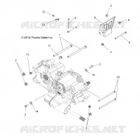 DRIVE TRAIN, MAIN GEARCASE MOUNTING