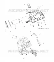 ENGINE, AIR INTAKE