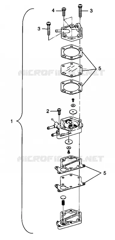 FUEL PUMP SPORTSMAN 500 W98CH50A AND W98CH50AB (4945714571E003)