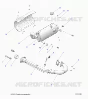 ENGINE, EXHAUST SYSTEM