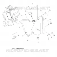 ENGINE, OIL SYSTEM AND OIL TANK