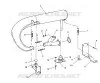 EXHAUST SYSTEM 440 / 0930760 AND 440 SKS / 0930560 (4922932293026A)