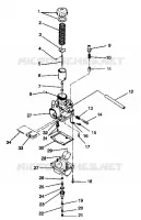CARBURETOR 440 E942760 AND 440 SKS E942560 (49273927390036)
