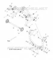SUSPENSION REAR CRANK