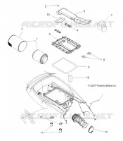 ENGINE, AIR INTAKE SYSTEM