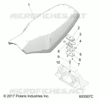 SEAT ASM., DRIVER