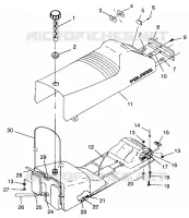SEAT   GAS TANK