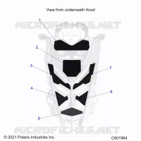 HOOD FOAM/SEAL