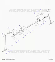 SUSPENSION, REAR STABILIZER BAR
