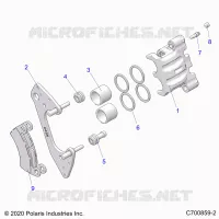 FRONT BRAKE CALIPER
