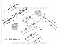 DRIVE TRAIN, MAIN GEARCASE INTERNALS