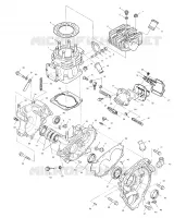 CRANKCASE AND CYLINDER
