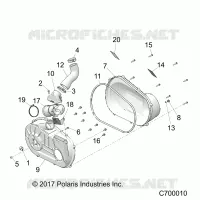DRIVE TRAIN, CLUTCH COVER AND DUCTING