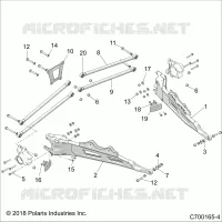 REAR SUSPENSION CONTROL ARMS