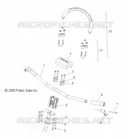 STEERING, HANDLEBAR MOUNTING (DRAGON)