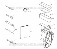 TOOL KIT    500 INDY 0982764(A)(B) AND EUROPEAN 500 INDY E982764A (4942104210D002)