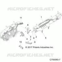 REAR BODYWORK FASCIA