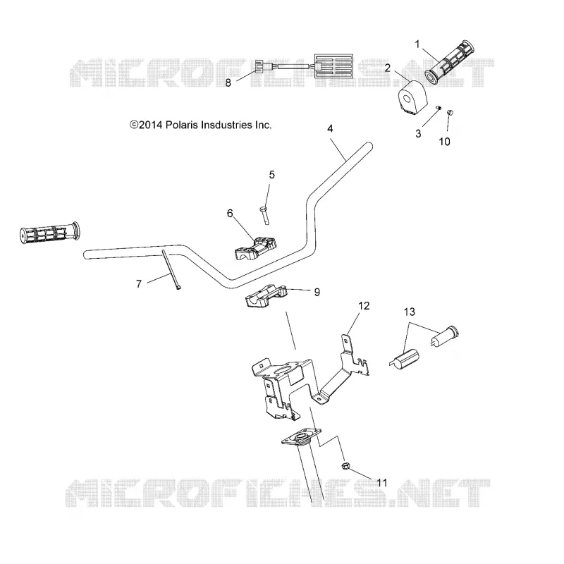 STEERING, HANDLEBAR & CONTROLS