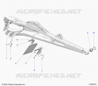 REAR SUSPENSION TRAILING ARMS