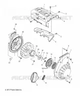 ENGINE, BLOWER HOUSING    RECOIL STARTER