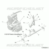 ENGINE, MOUNTING