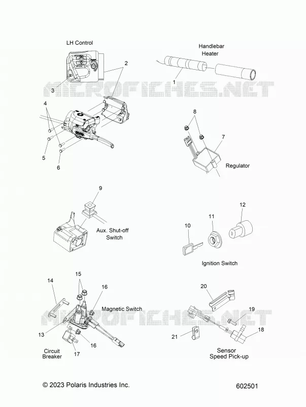 ELECTRICAL, SWITCHES AND COMPONENTS