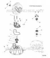 ENGINE, COOLING SYSTEM AND WATER PUMP