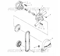 WATER PUMP  RXL 0956768 (4930783078C010)