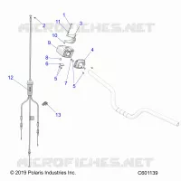 ENGINE, THROTTLE CONTROL ASM.