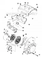 RECOIL STARTER AND BLOWER HOUSING SPRINT AND SPRINT E/S (4912721272025A)
