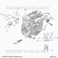 ENGINE, MOUNTING