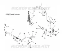 BACKREST   GRABHANDLE, PASSENGER