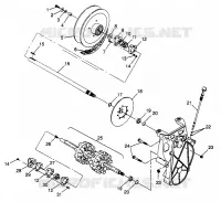 DRIVE TRAIN TRAIL RMK 0970961 (4938333833B007)