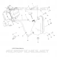 ENGINE, OIL SYSTEM AND OIL TANK