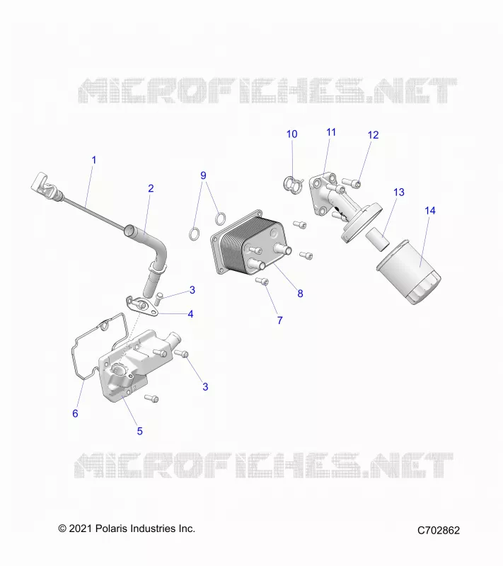 ENGINE, DIPSTICK & OIL FILTER