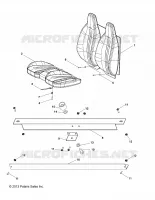 SEAT, REAR AND HOLD DOWN, EURO