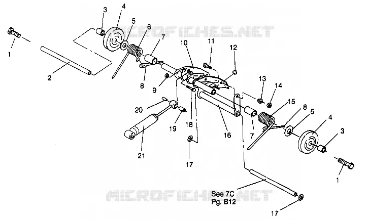REAR TORQUE ARM SPORT 0960443 (4932223222C004)