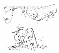 ELECTRICAL/TAILLIGHT ASSEMBLY TRAIL BLAZER W957221 (4930363036C003)
