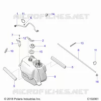 FUEL SYSTEM, FUEL TANK ASM.